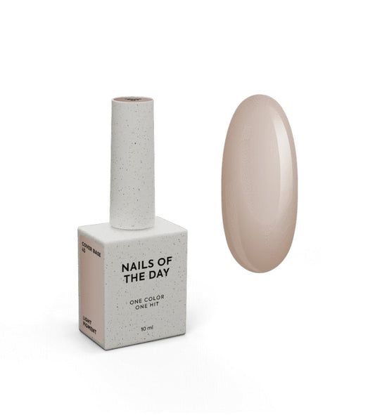 NAILSOFTHEDAY Cover base 43 light pigment 10 ml