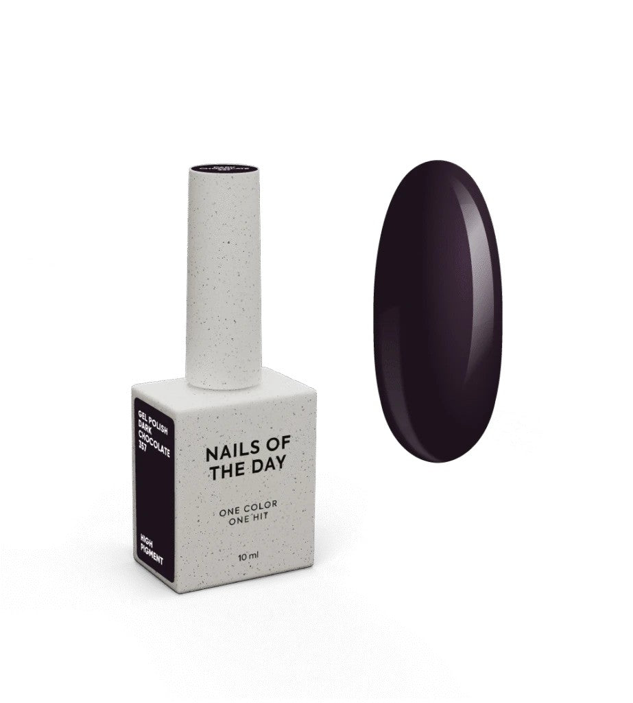 NAILSOFTHEDAY Let's special Gel Polish Dark Chocolate 357 10 ml