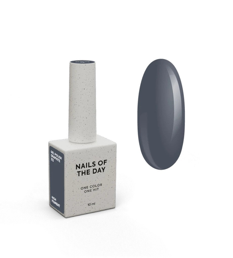NAILSOFTHEDAY Let's special Gel Polish Graphite 10 ml