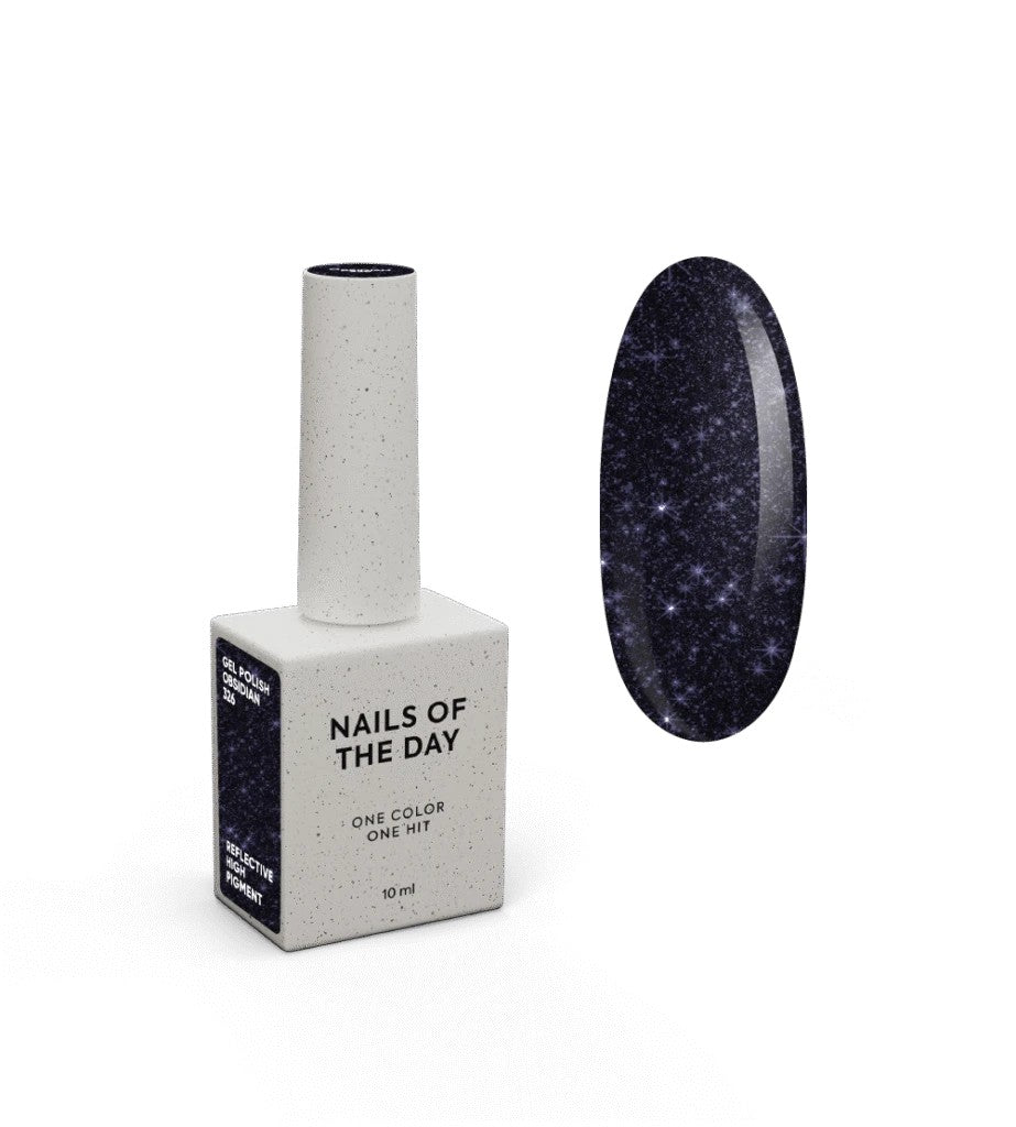 NAILSOFTHEDAY Let's special Gel Polish Obsidian 326 10 ml
