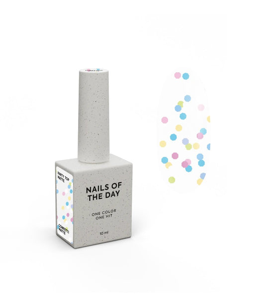 NAILSOFTHEDAY Party top matte 10 ml