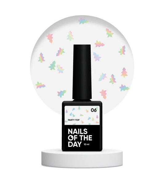 NAILSOFTHEDAY Party top 06 10 ml