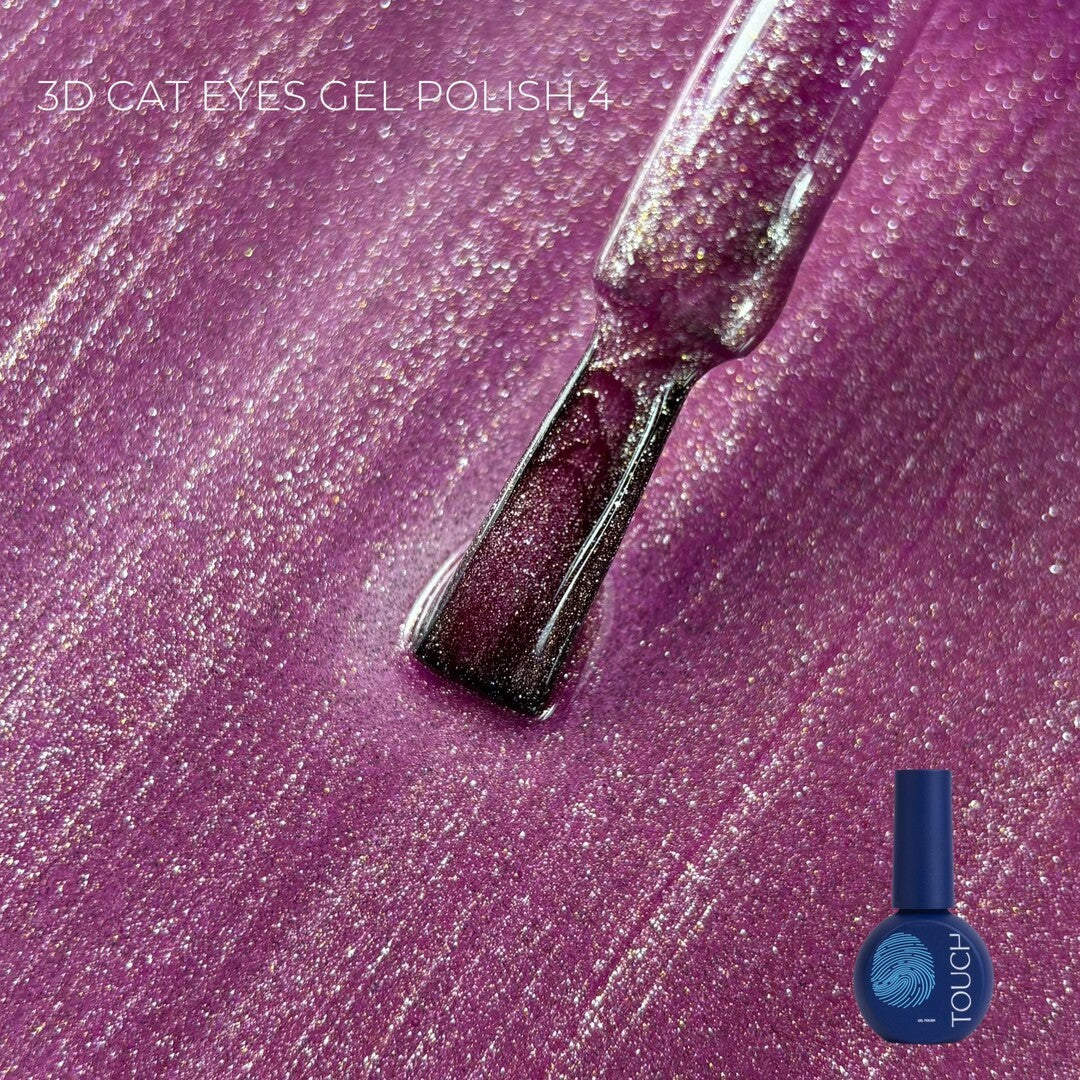 Gellack Touch Gel polish 3D Cat Eyes 04, 9 ml