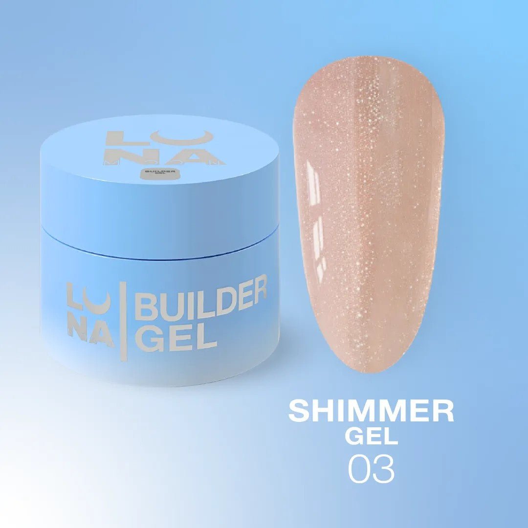 LunaMoon Shimmer Gel №3 15 ml