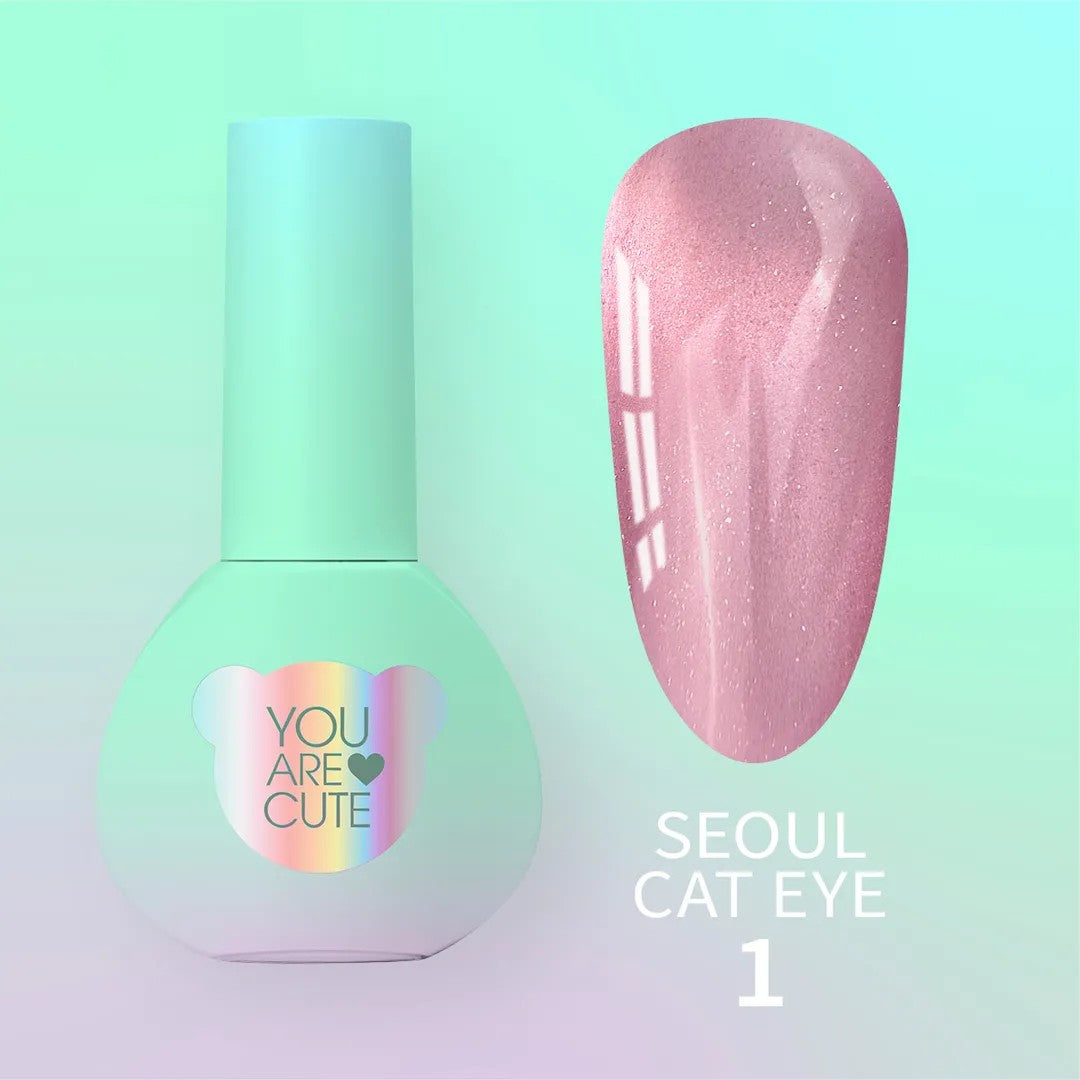 Gel-Nagellack Yourecute Color Seoul Cat Eye №1 5 ml