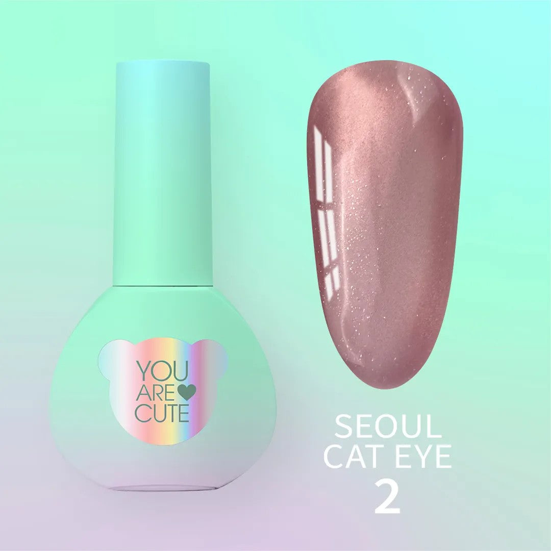 Gel-Nagellack Yourecute Color Seoul Cat Eye №2 5 ml