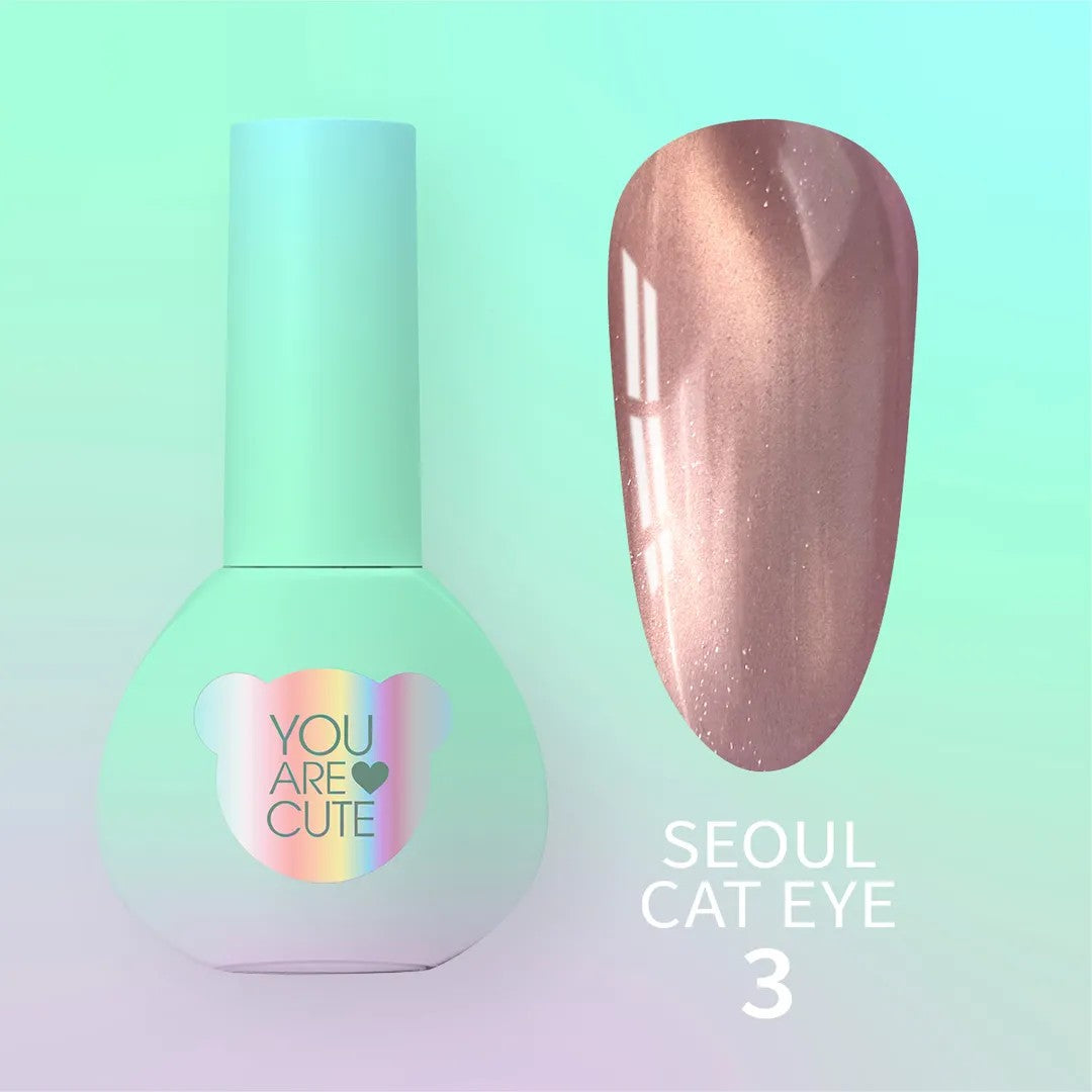 Gel-Nagellack Yourecute Color Seoul Cat Eye №3 5 ml