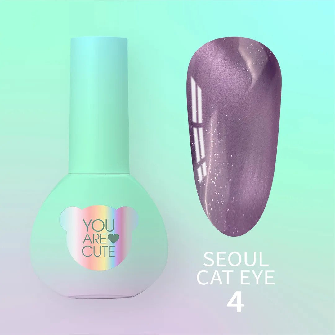 Gel-Nagellack Yourecute Color Seoul Cat Eye №4 5 ml