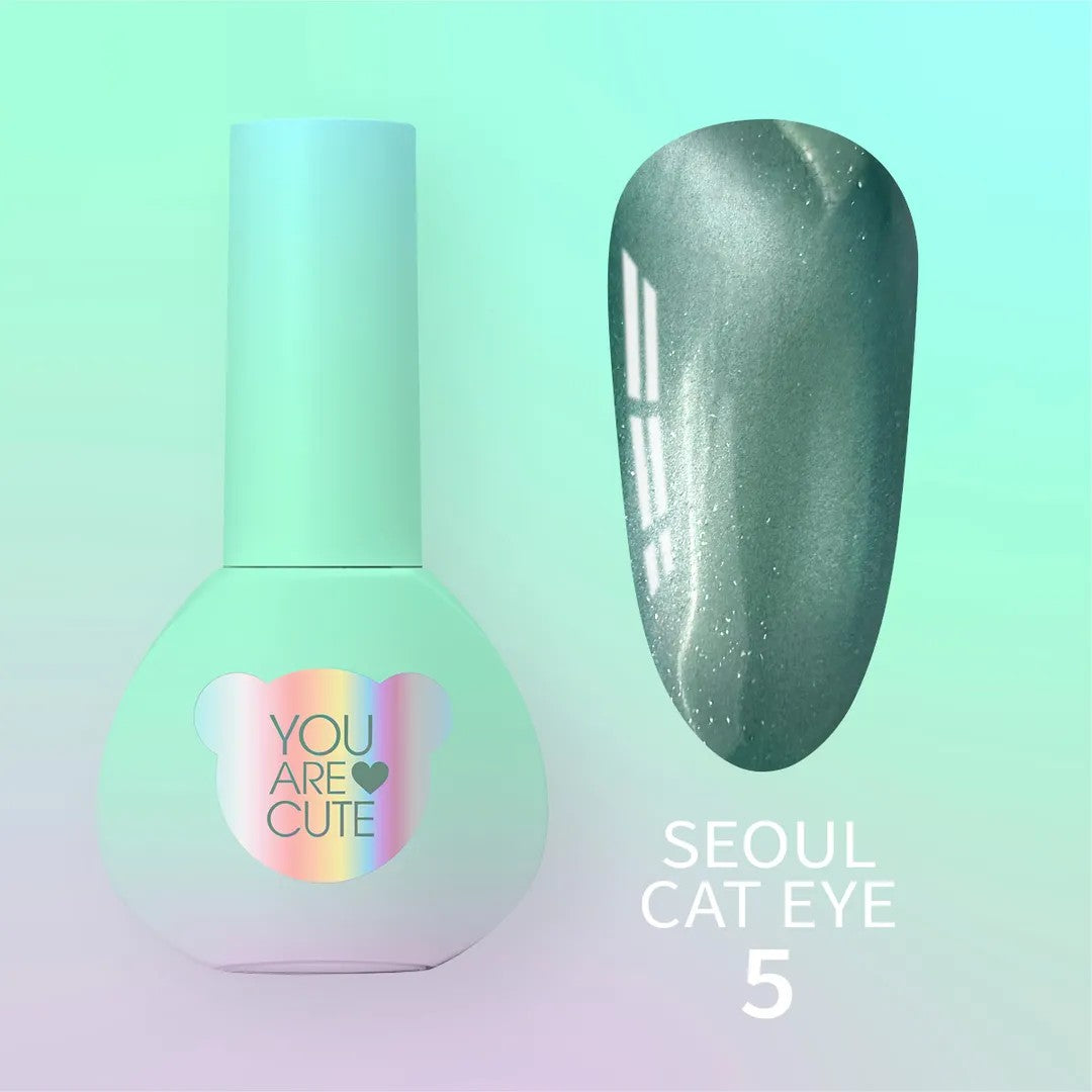 Gel-Nagellack Yourecute Color Seoul Cat Eye №5 5 ml