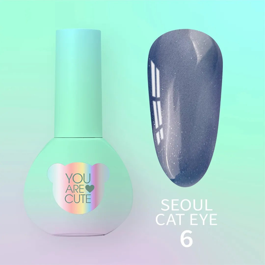 Gel-Nagellack Yourecute Color Seoul Cat Eye №6 5 ml