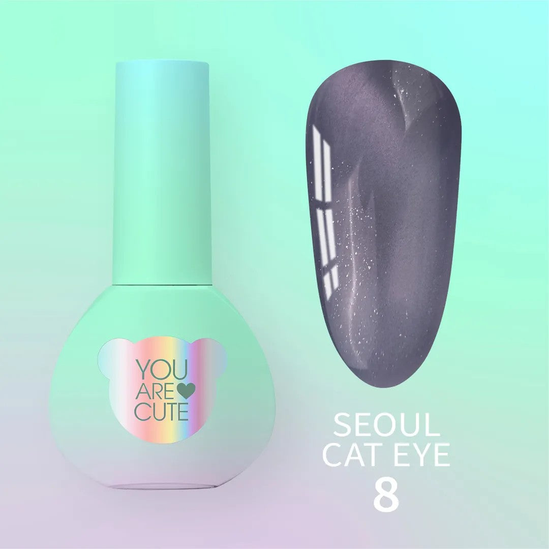 Gel-Nagellack Yourecute Color Seoul Cat Eye №8 5 ml