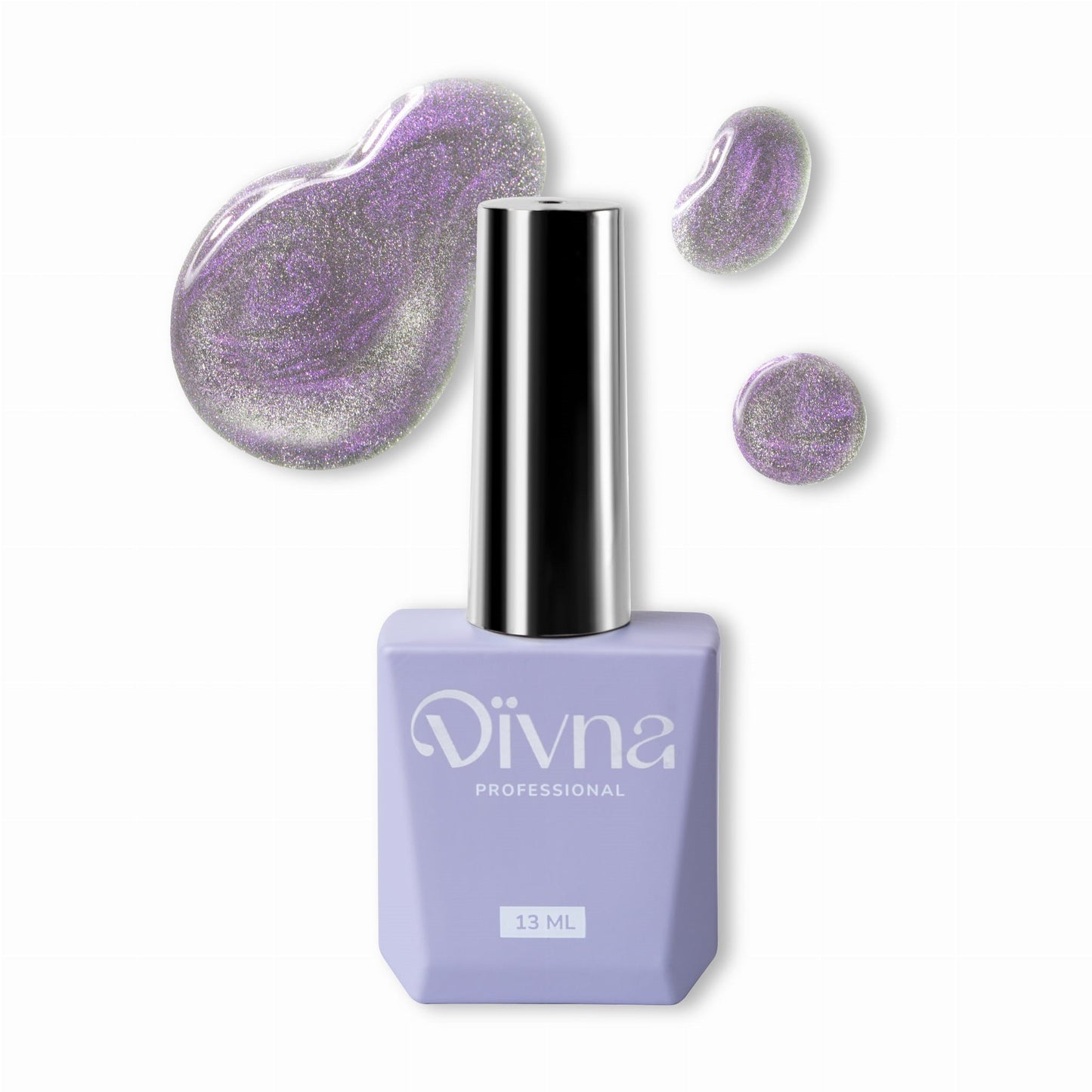 Лак для ногтей Lacquer Divna Silk Cat Eye 01 13 мл