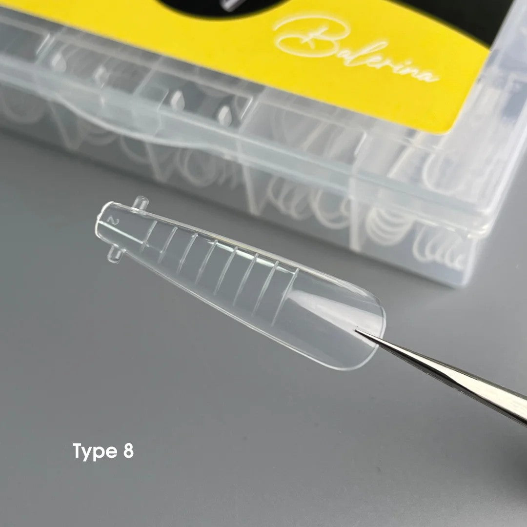 Nailsoftheday Dual Form Ballerina (Typ 8) 120-teiliges Oberform-Set