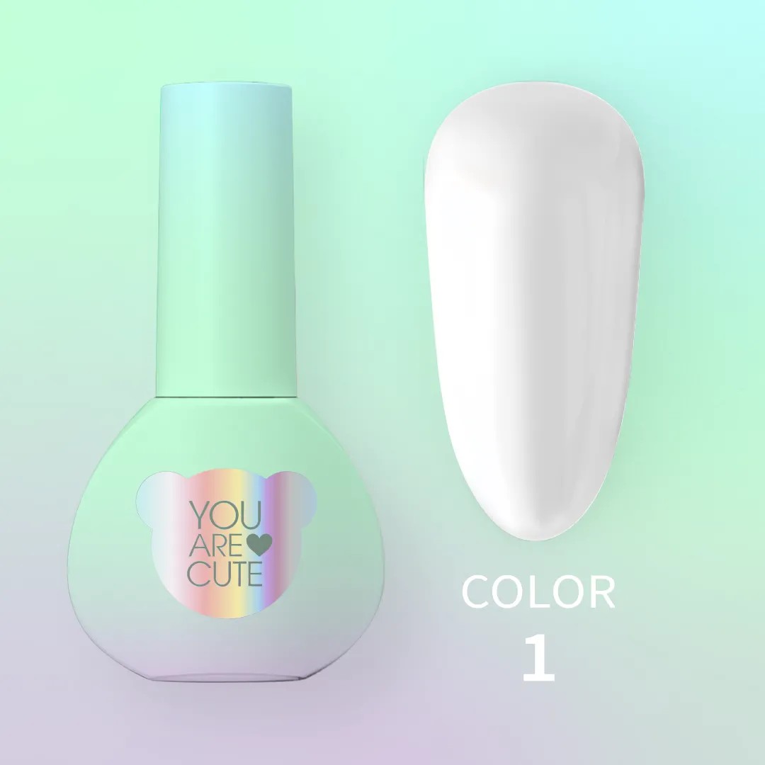 Gel-Nagellack Yourecute Color №1 5 ml